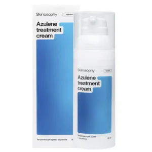 Увлажняющий крем с азуленом 50 мл Azulene treatment cream Skinosophy — купить в Минске