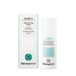 DERMATIME ALOE V Moisturising Cream Уход для лица увлажняющий c алоэ, 50ml — купить в Минске