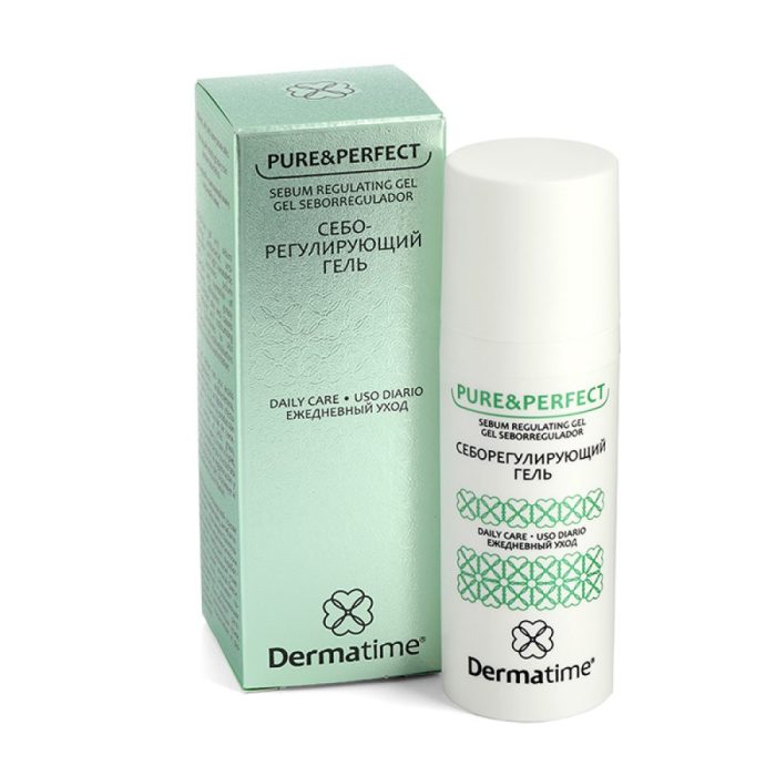 DERMATIME PURE&PERFECT Sebum Regulating Gel Себорегулирующий гель, 50ml — купить в Минске