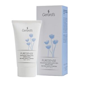GERARD'S Puresense Purifying And Mattifying Face Emulsion SPF 8 Очищающая матирующая эмульсия для комбинированной и проблемной кожи 24-часового действия, 50ml — купить в Минске