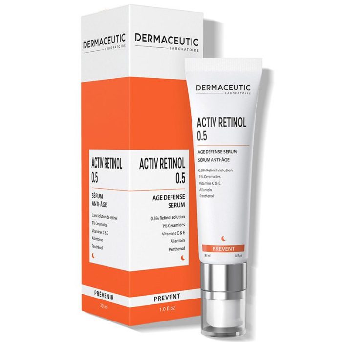 DERMACEUTIC Active Retinol 0.5 Age Defense Serum Антивозрастная сыворотка с ретинолом 0.5%, 30 ml — купить в Минске