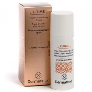 DERMATIME C-TIME Triple-C Revitalizing Cream Ревитализирующий уход для лица, 3 формы витамина С, 50ml — купить в Минске