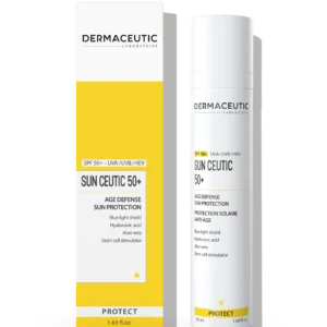 DERMACEUTIC SUN CEUTIC SPF 50+ Антивозрастной солнцезащитный крем, 50 ml — купить в Минске