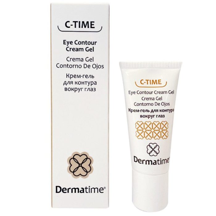 DERMATIME C-Time Eye Cream Gel Крем-гель для контура вокруг глаз 3 формы витамина С, 15ml — купить в Минске