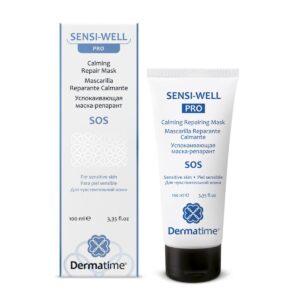 DERMATIME SENSI-WELL PRO Calming Repairring Mask SOS Успокаивающая маска-репарант, 100ml — купить в Минске