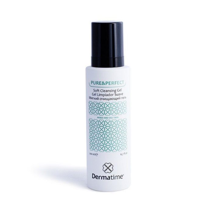 DERMATIME PURE&PERFECT Soft Cleansing Gel Мягкий очищающий гель, 200ml — купить в Минске