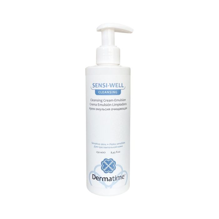 DERMATIME SENSI-WELL Cleansing Cream-Emulsion Крем-эмульсия очищающая для чувствительной кожи, 250ml — купить в Минске