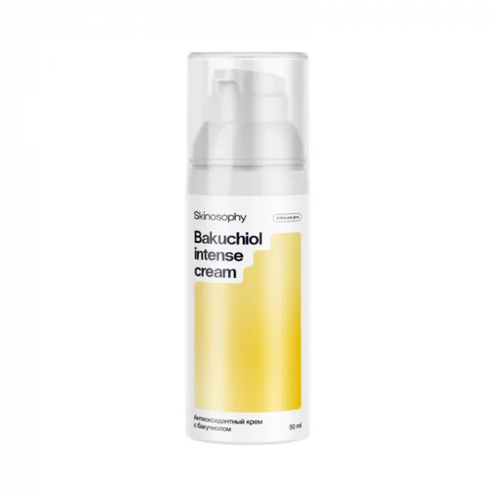 Антиоксидантный крем с бакучиолом 50 мл Bakuchiol intense cream Skinosophy — купить в Минске