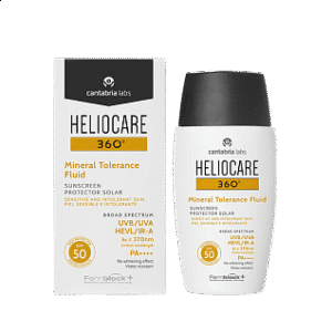 HELIOCARE 360º Mineral Tolerance Fluid Sunscreen SPF 50 Солнцезащитный минеральный флюид с SPF 50 для чувствительной кожи, 50ml — купить в Минске