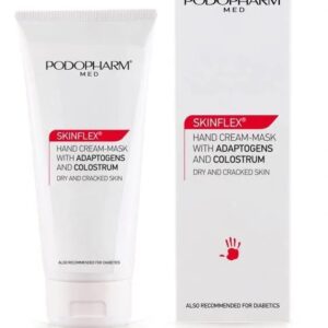 PODOPHARM SKINFLEX HAND CREAM-MASK WITH ADAPTOGENS & COLOSTRUM Крем-маска для рук с адаптогенами и молозивом, 75 мл — купить в Минске