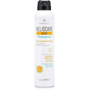HELIOCARE Pediatrics Transparent SPRAY Солнцезащитный спрей для детей с SPF 50+, 200 мл — купить в Минске