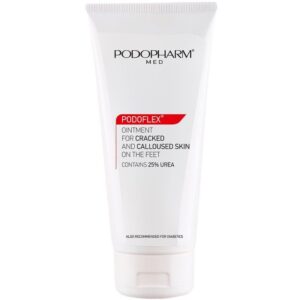 PODOPHARM PODOFLEX Ointment For Cracked And Callused Skin On The Feet Мазь для потрескавшейся кожи с 25% мочевиной, 100 мл — купить в Минске